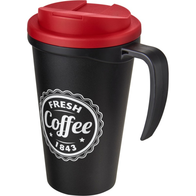 Custom Printed Americano Grande Mug With Spill-Proof Lid 350ml - Image 3