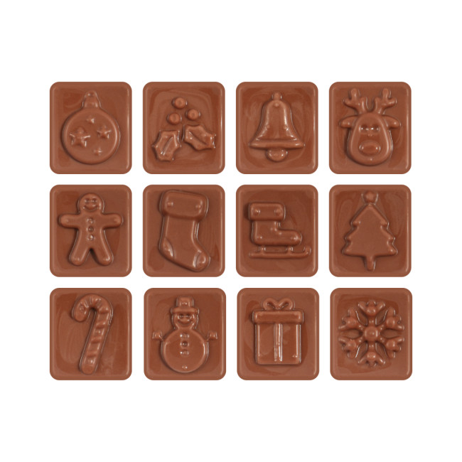 Custom Printed Maxi Advent Calendar Milk Chocolate 41% Cocoa - Image 2