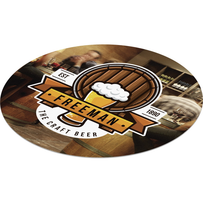 Custom Printed Never Tear Paper Coaster