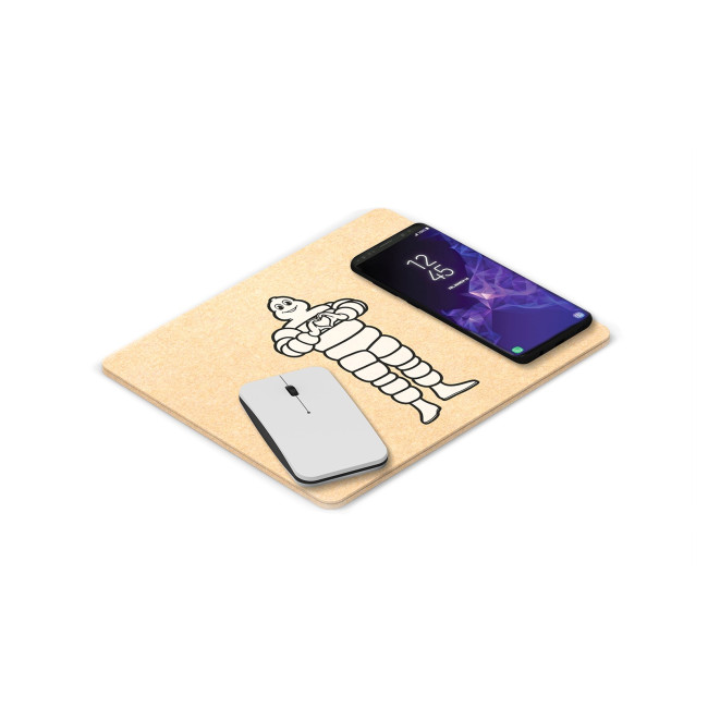 Custom Printed PadKraft Mouse Pad & Wireless Charger 10W