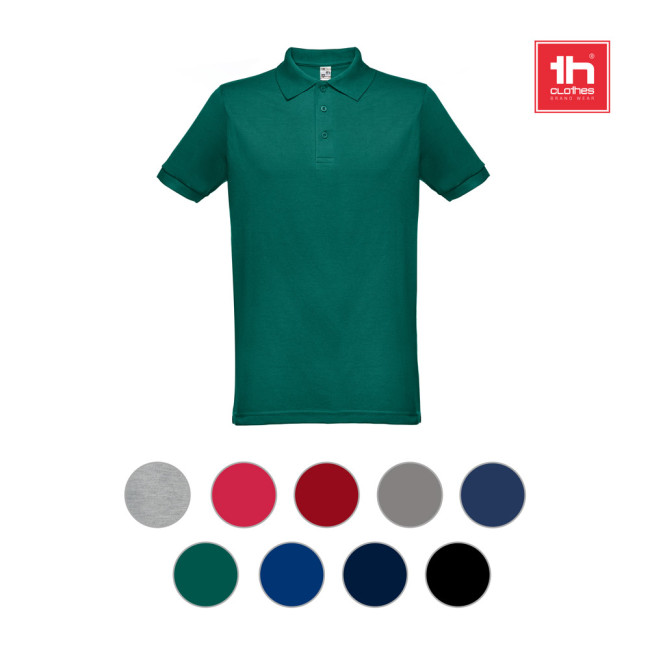 Custom Printed Berlin Men's Short-Sleeved Polo Shirt