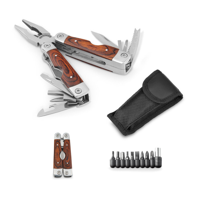 Custom Printed Magnum Folding Pliers With Multi-Function Tools