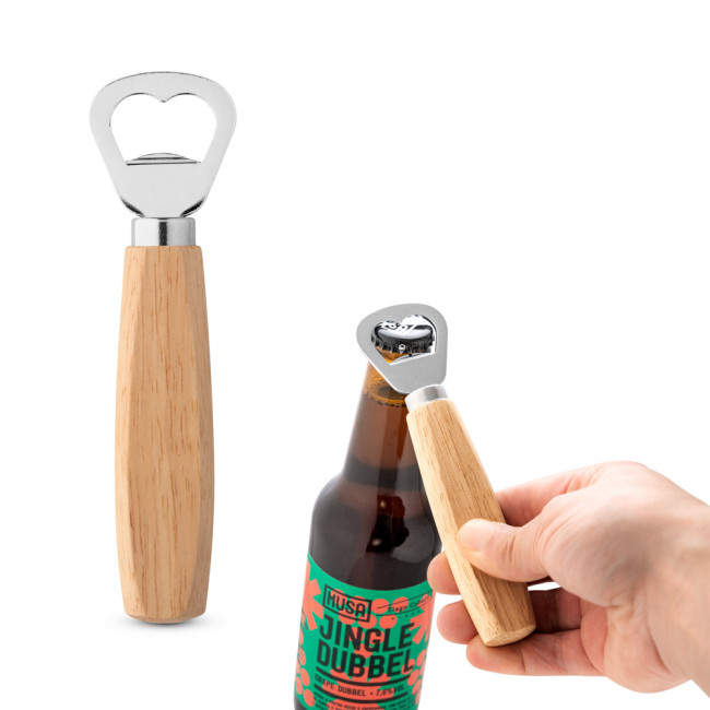 Custom Printed Holz Wooden Bottle Opener