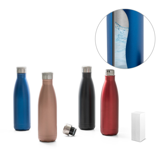 Custom Printed Show Satin Stainless Steel Bottle 540ml