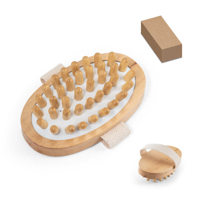 Custom Printed Wooden Anti-Cellulite Massager