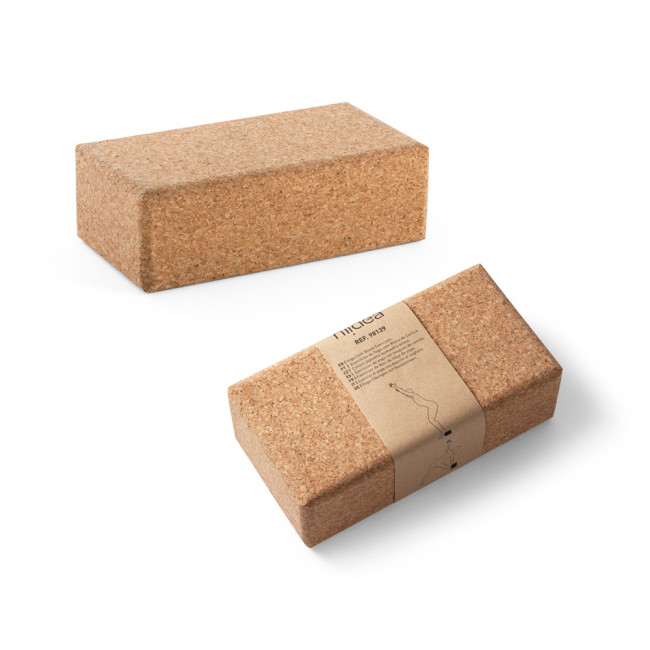 Custom Printed Cork Exercise Block