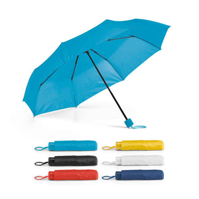 Custom Printed Maria 190T Polyester Folding Umbrella