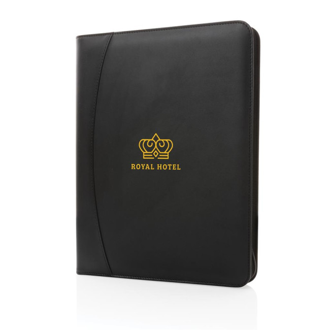 Custom Printed RCS rPU Deluxe Tech Portfolio With Zipper - Image 2