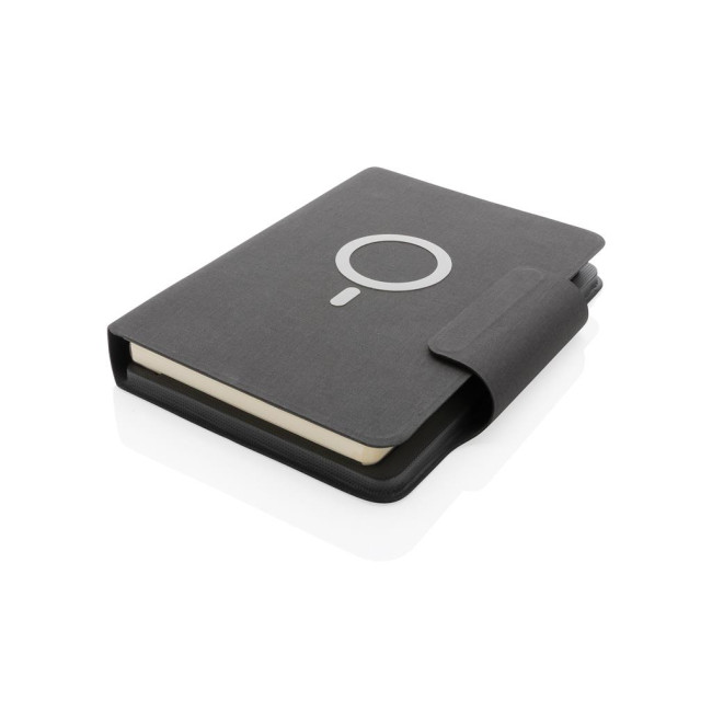 Custom Printed Artic Magnetic 10W Wireless Charging A5 Notebook