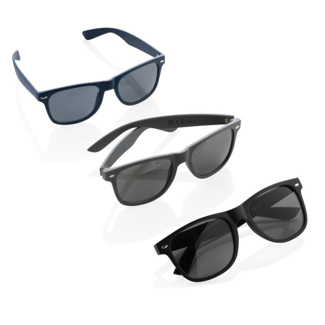 Custom Printed GRS Recycled PC Plastic Sunglasses