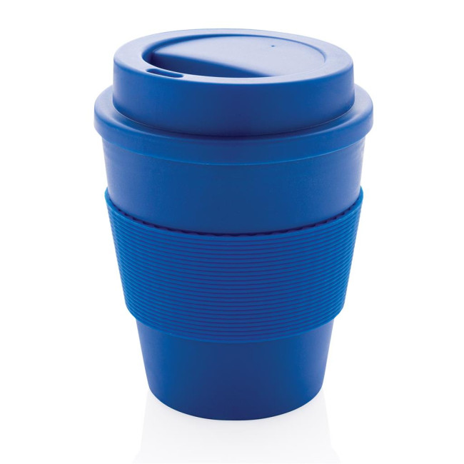 Custom Printed Reusable Coffee Cup With Screw Lid 350ml - Image 5