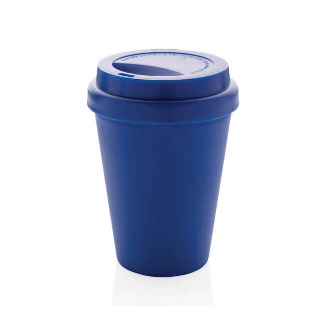 Custom Printed Reusable Double Wall Coffee Cup 300ml - Image 4