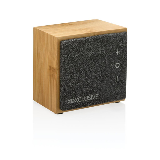 Custom Printed Wynn Bamboo Wireless Speaker 5W