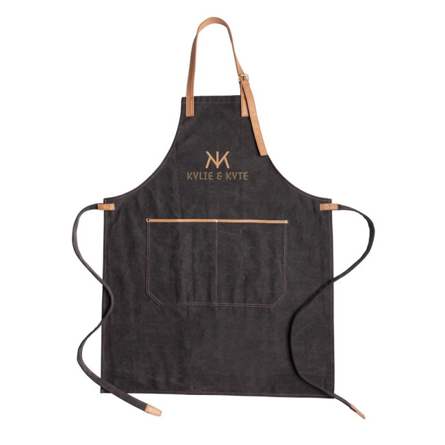 Custom Printed Deluxe Canvas Chef Apron - Image 3