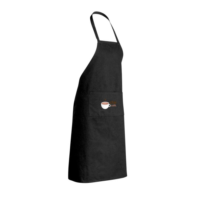 Custom Printed Impact Aware Recycled Cotton Apron 180gr - Image 6