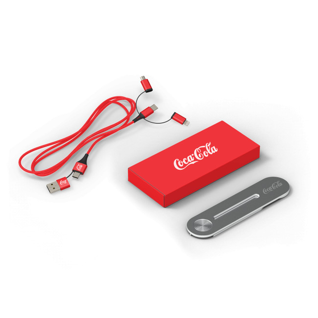 Custom Printed ChargeDock Tech Gift Set