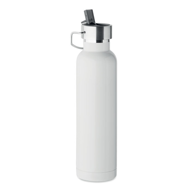 Custom Printed Recycled Stainless Steel Double Wall Bottle 660ml - Image 3