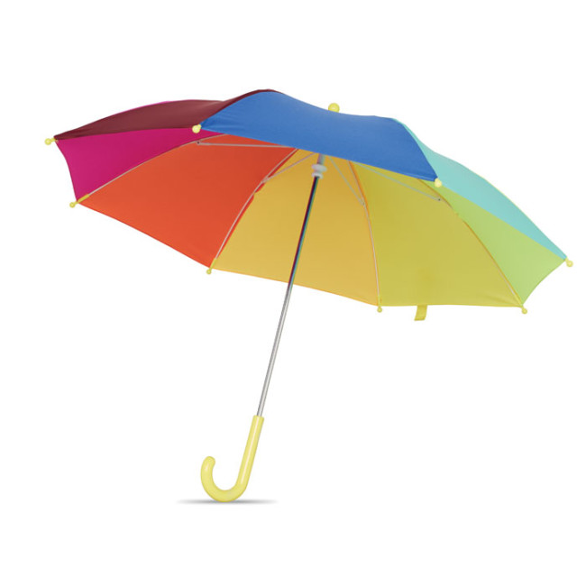 Custom Printed 18 Inch Rainbow Kids Umbrella