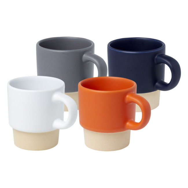 Custom Printed Olympia Stackable Espresso Cup 130ml - Image 1