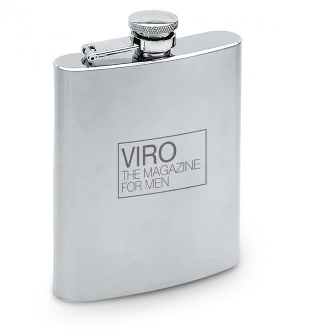 Custom Printed Slim Hip Flask 200ml - Image 4