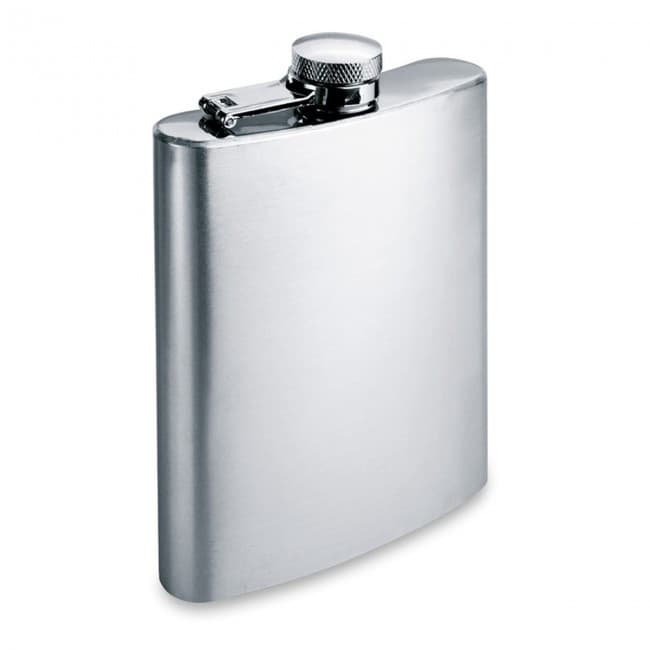 Custom Printed Slim Hip Flask 200ml - Image 2