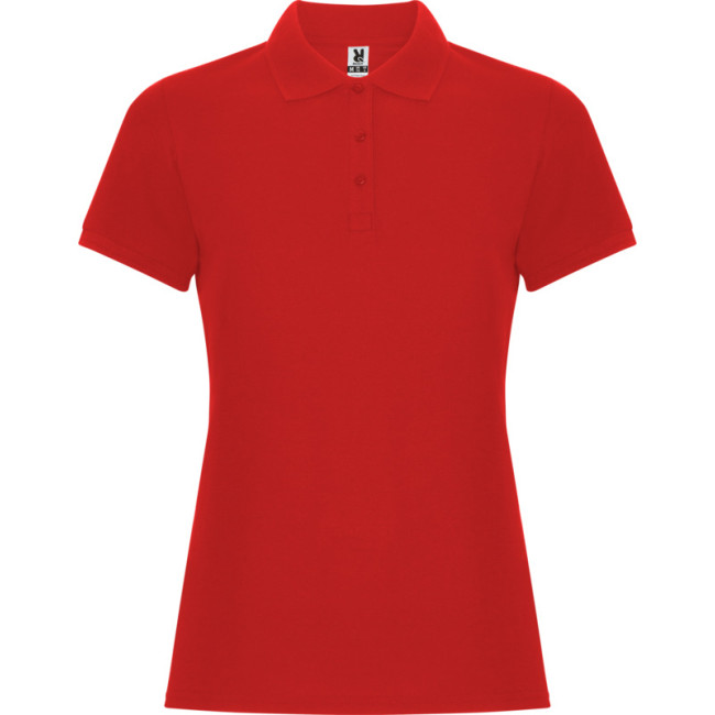 Custom Printed Pegaso Premium Short Sleeve Women's Polo - Image 2