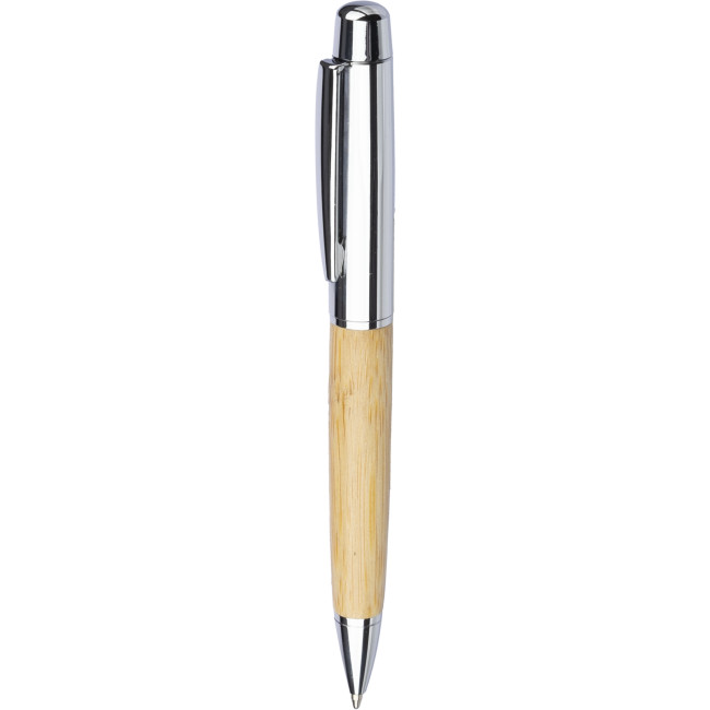 Custom Printed Stainless Steel Twist Ballpen - Image 1