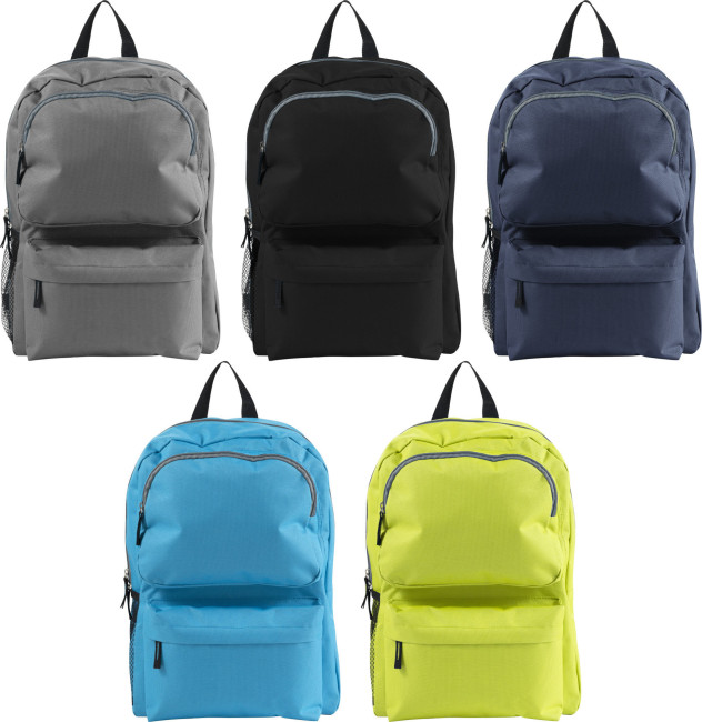 Custom Printed Polyester Backpack 600D - Image 1