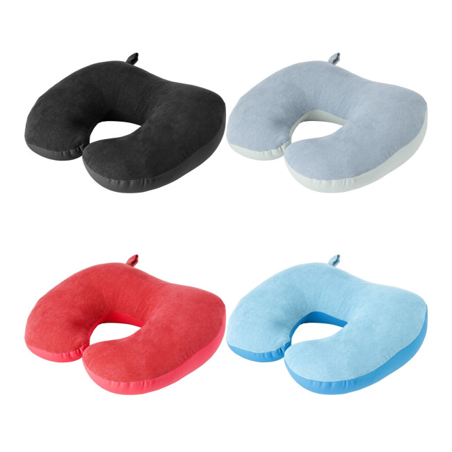 Custom Printed 2-in-1 travel pillow - Image 1