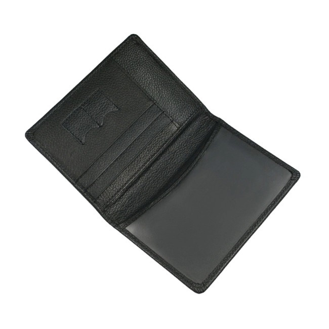 Custom Printed Biodegradable Leather Passport Case - Image 2