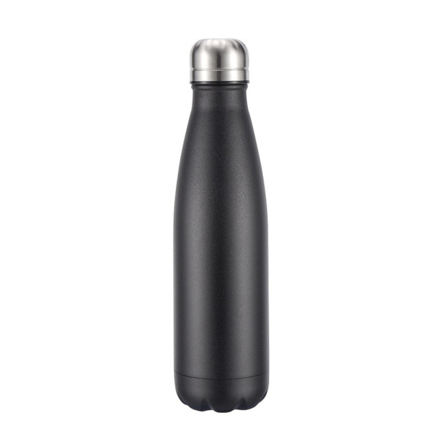 Custom Printed Oasis Recycled Powder Coated Stainless Steel Thermal Insulated Bottle 500ml - Image 3