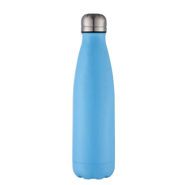 Custom Printed Oasis Recycled Powder Coated Stainless Steel Thermal Insulated Bottle 500ml - Image 5