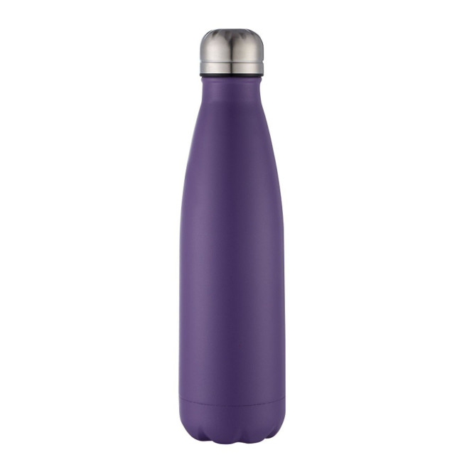 Custom Printed Oasis Recycled Powder Coated Stainless Steel Thermal Insulated Bottle 500ml - Image 6