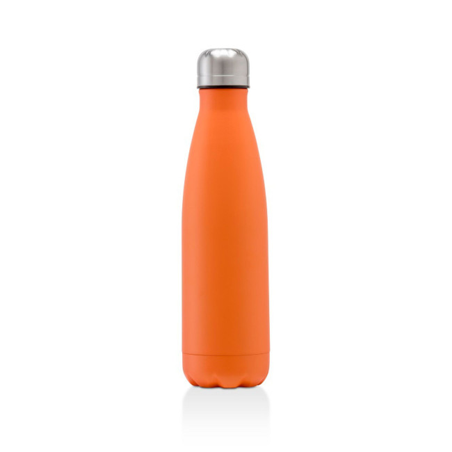 Custom Printed Oasis Recycled Powder Coated Stainless Steel Thermal Insulated Bottle 500ml - Image 8