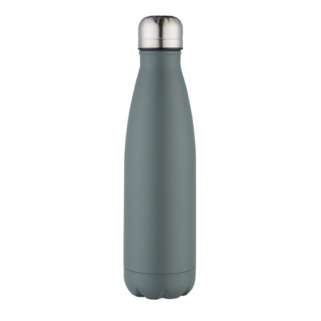 Custom Printed Oasis Recycled Powder Coated Stainless Steel Thermal Insulated Bottle 500ml - Image 11