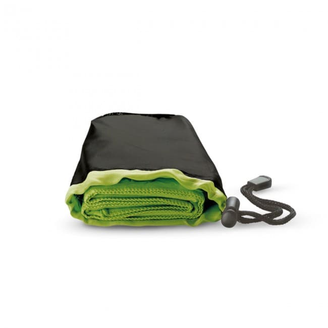 Custom Printed Sport Towel In Nylon Pouch - Image 4