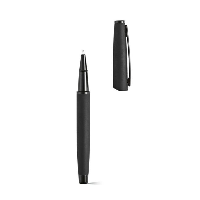 Custom Printed Dreiser Pen Recycled Stainless Steel Black Ink