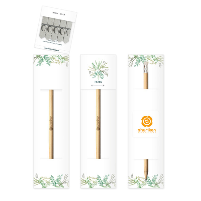 Custom Printed Essentials Pencil Seedsticks