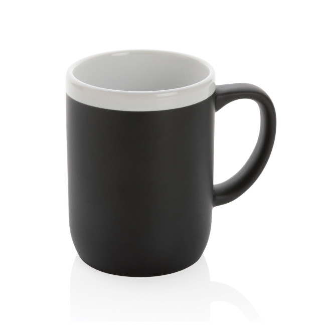 Custom Printed Ceramic Mug With White Rim 300ml - Image 2