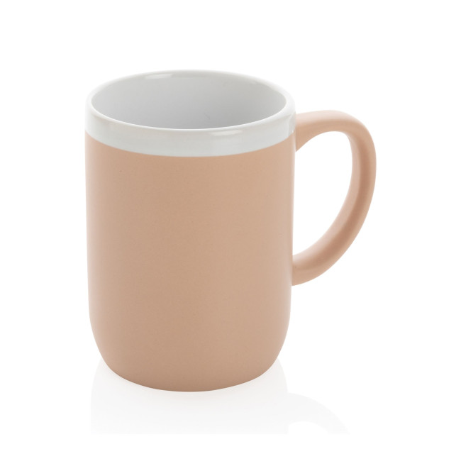 Custom Printed Ceramic Mug With White Rim 300ml - Image 4