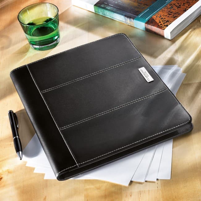 Custom Printed A4 bonded leather portfolio - Image 7