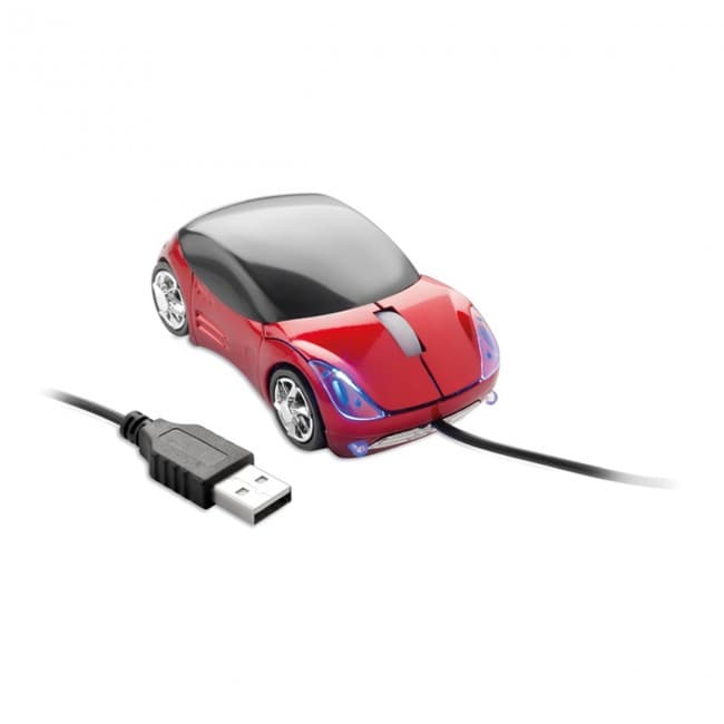 Custom Printed Mouse in car shape - Image 2