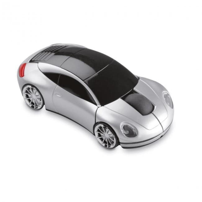 Custom Printed Wireless Mouse In Car Shape - Image 1