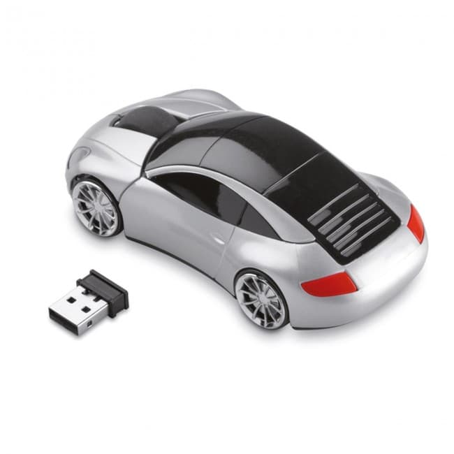 Custom Printed Wireless Mouse In Car Shape - Image 3