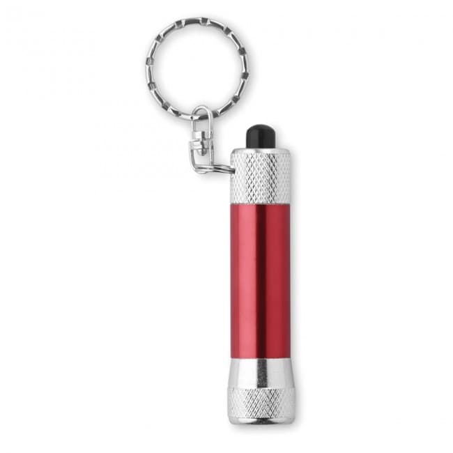 Custom Printed Aluminium Torch Keyring - Image 1