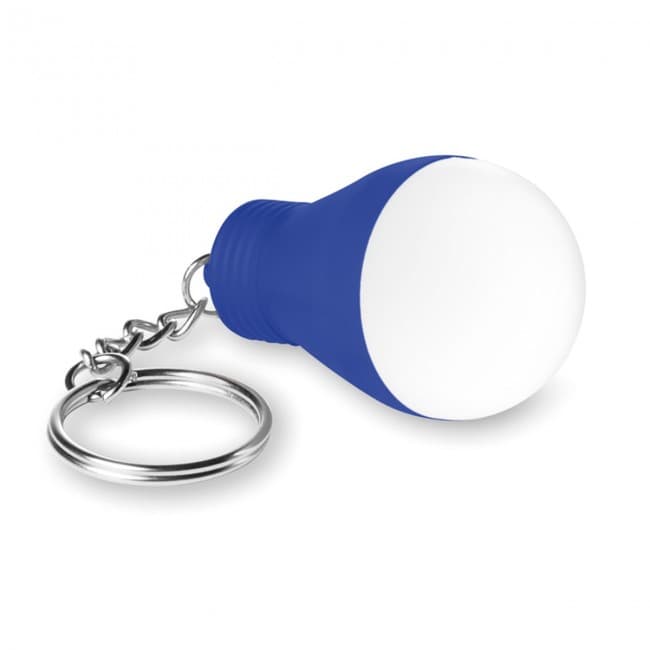 Custom Printed Light bulb key ring - Image 1