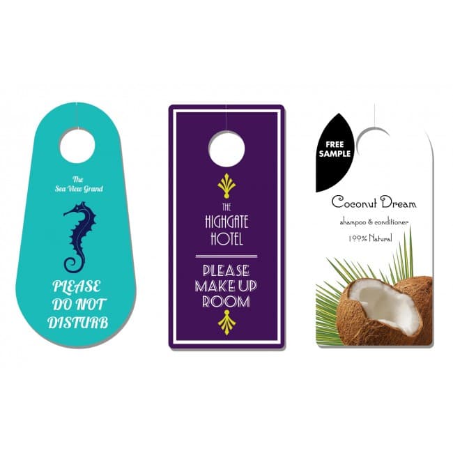 Custom Printed Door Hanger - Image 1