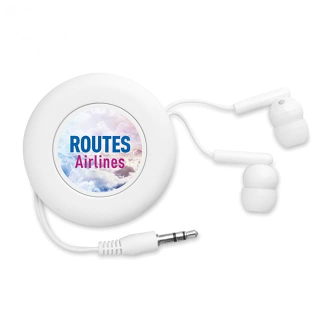 Custom Printed Retractable earphones - Image 3