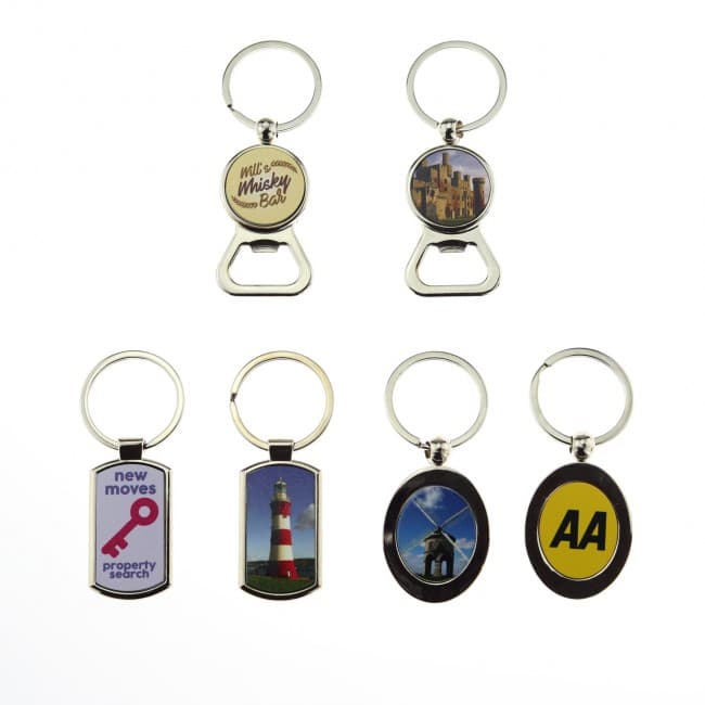 Custom Printed Metal Keyrings - Image 3