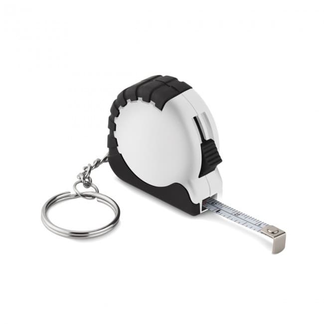 Custom Printed Small measuring tape key ring - Image 2